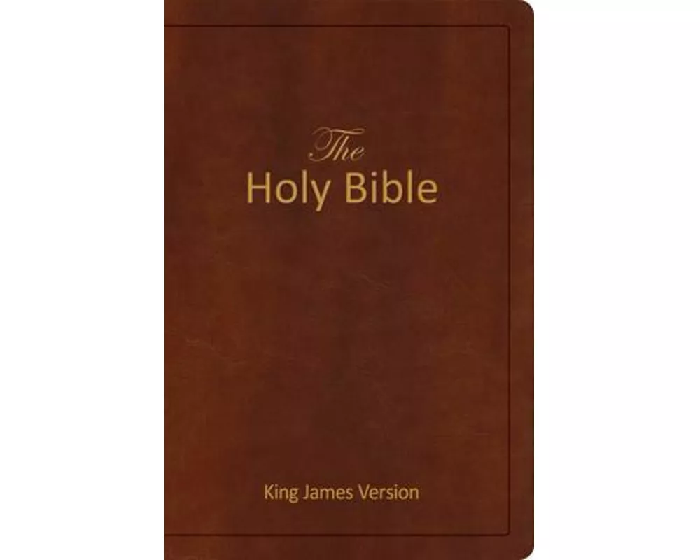 The Holy Bible - King James Version (Kjv, Holy Spirit Edition, Brown Imitation Leather, Dedication Page, Prayer Section)