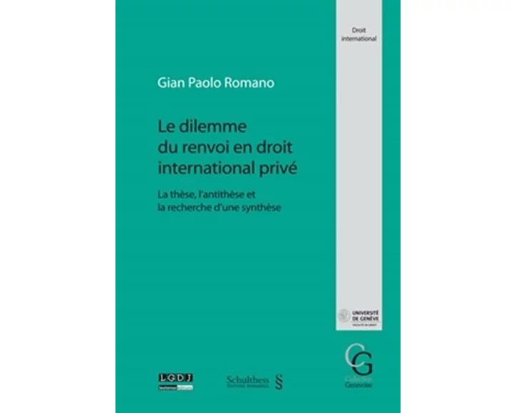Le dilemme du renvoi en droit international privé