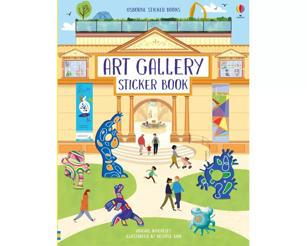 Art Gallery Sticker Book