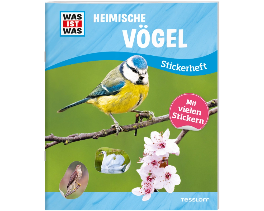 WAS IST WAS Stickerheft Heimische Vögel
