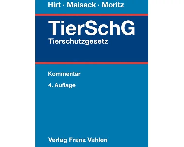 Tierschutzgesetz. TierSchG