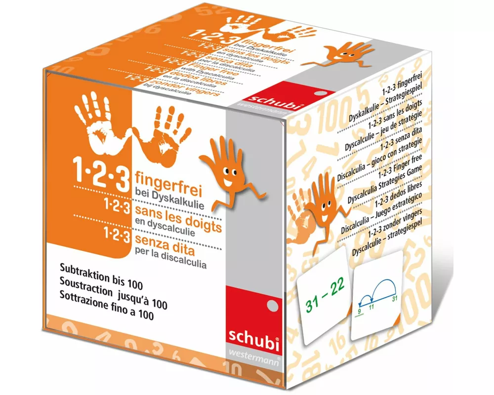 1-2-3 fingerfrei bei Dyskalkulie 3 - Subtraktion