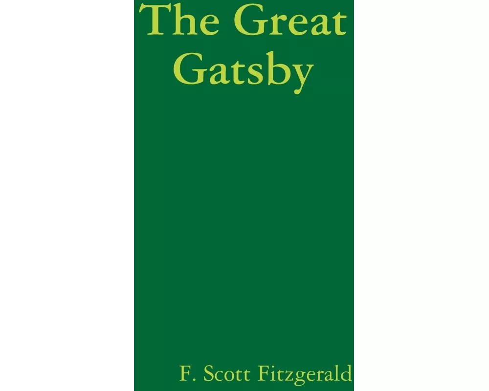 The Great Gatsby