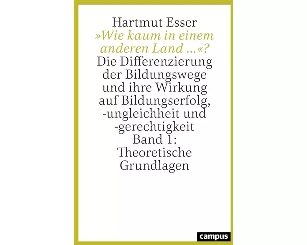 »Wie kaum in einem anderen Land ...«?