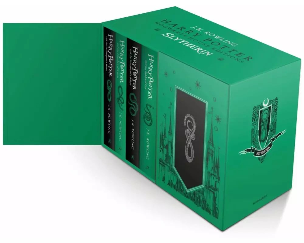 Harry Potter Slytherin House Editions Hardback Box Set