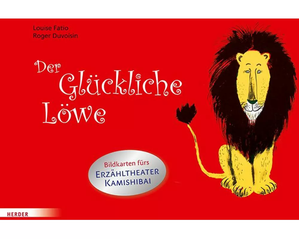Der Glückliche Löwe. Bildkarten fürs Erzähltheater Kamishibai