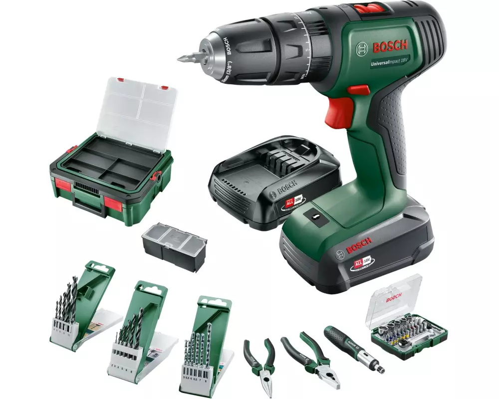Bosch Akku-Bohrschrauber UniversalImpact 18 V
