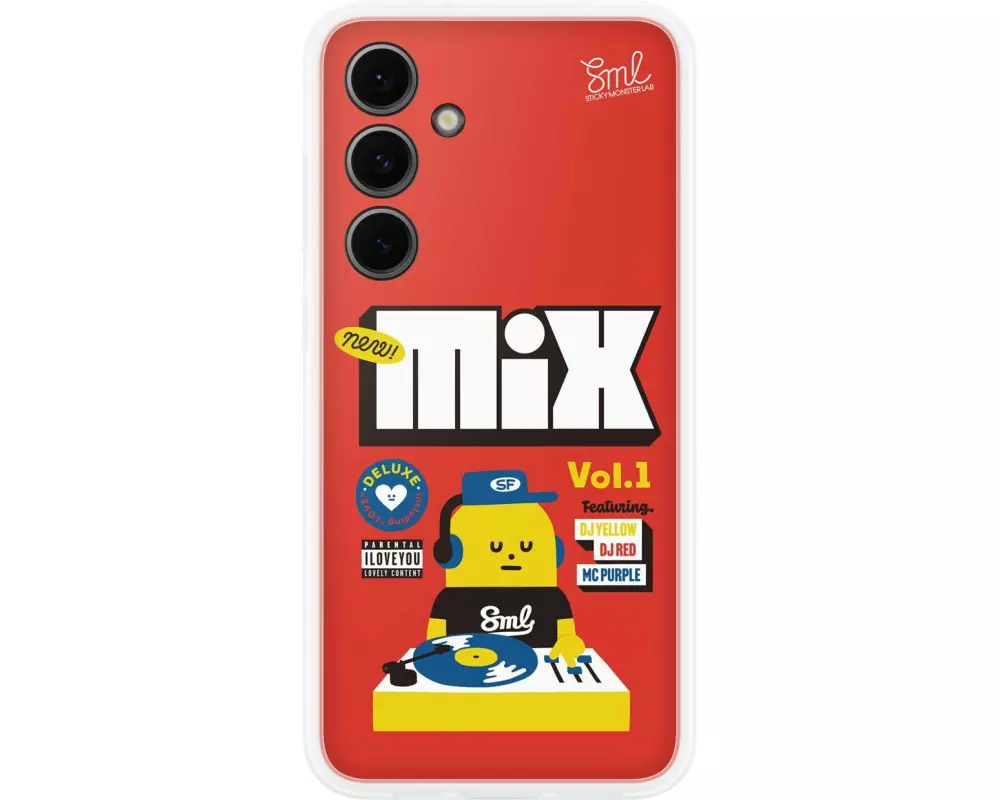 Samsung Back Cover Flipsuit Case Galaxy S24 FE Rot