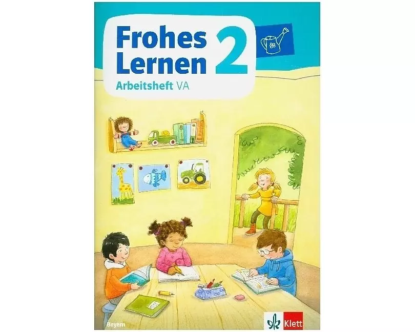 Frohes Lernen Sprachbuch 2. Arbeitsheft in Vereinfachter Ausgangsschrift Klasse 2. Ausgabe Bayern ab 2021