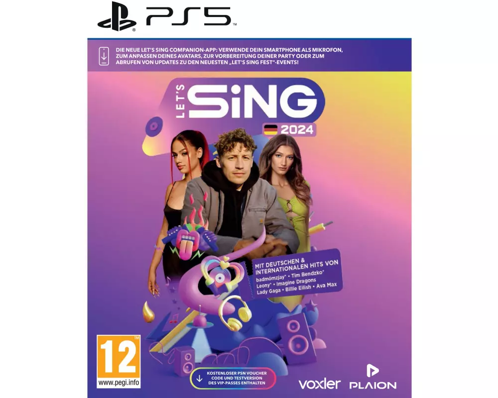 GAME Let's Sing 2024 German Version