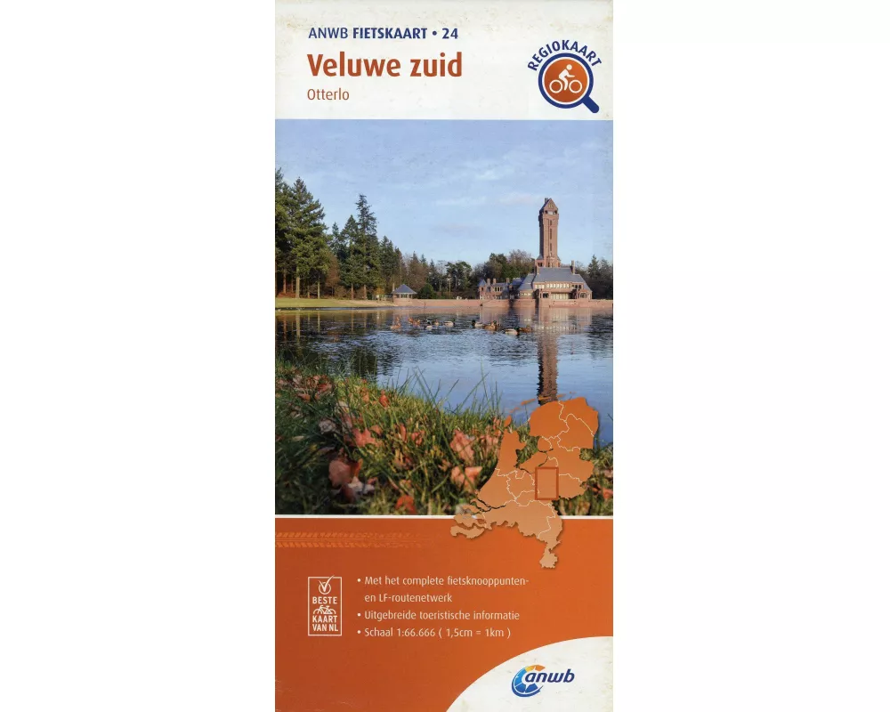 Veluwe zuid (Otterlo) 1:66 000