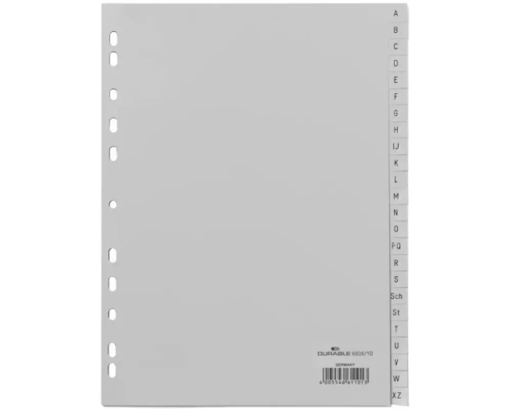 DURABLE Register A4, A-Z