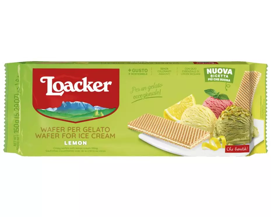 Loacker Lemon Zitronenwaffeln 150 g
