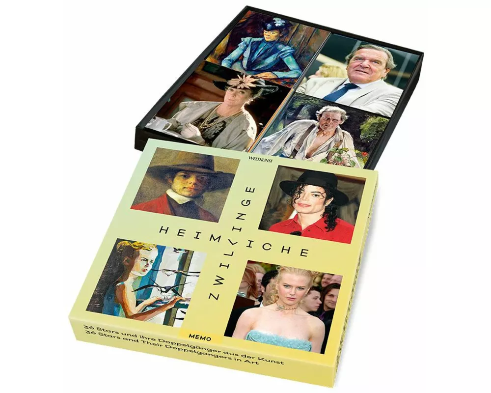 Heimliche Zwillinge. Memo | Secret Twins. Matching Game