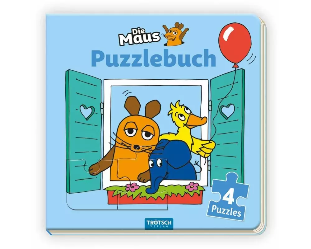 Trötsch Die Maus Puzzlebuch