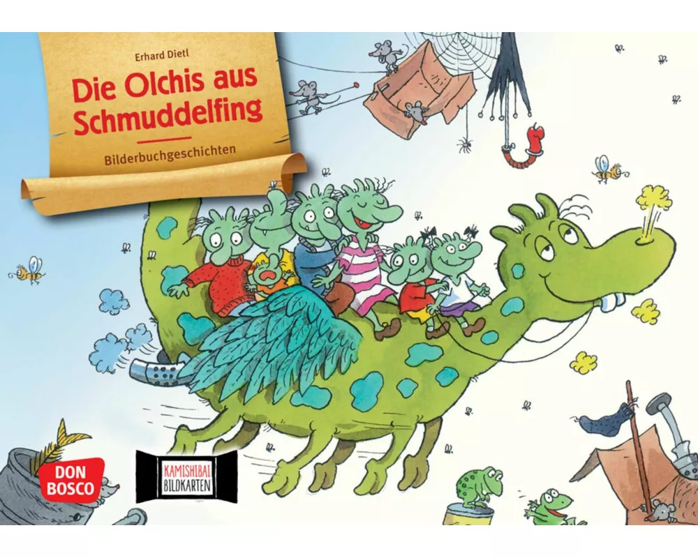 Die Olchis aus Schmuddelfing. Kamishibai Bildkartenset
