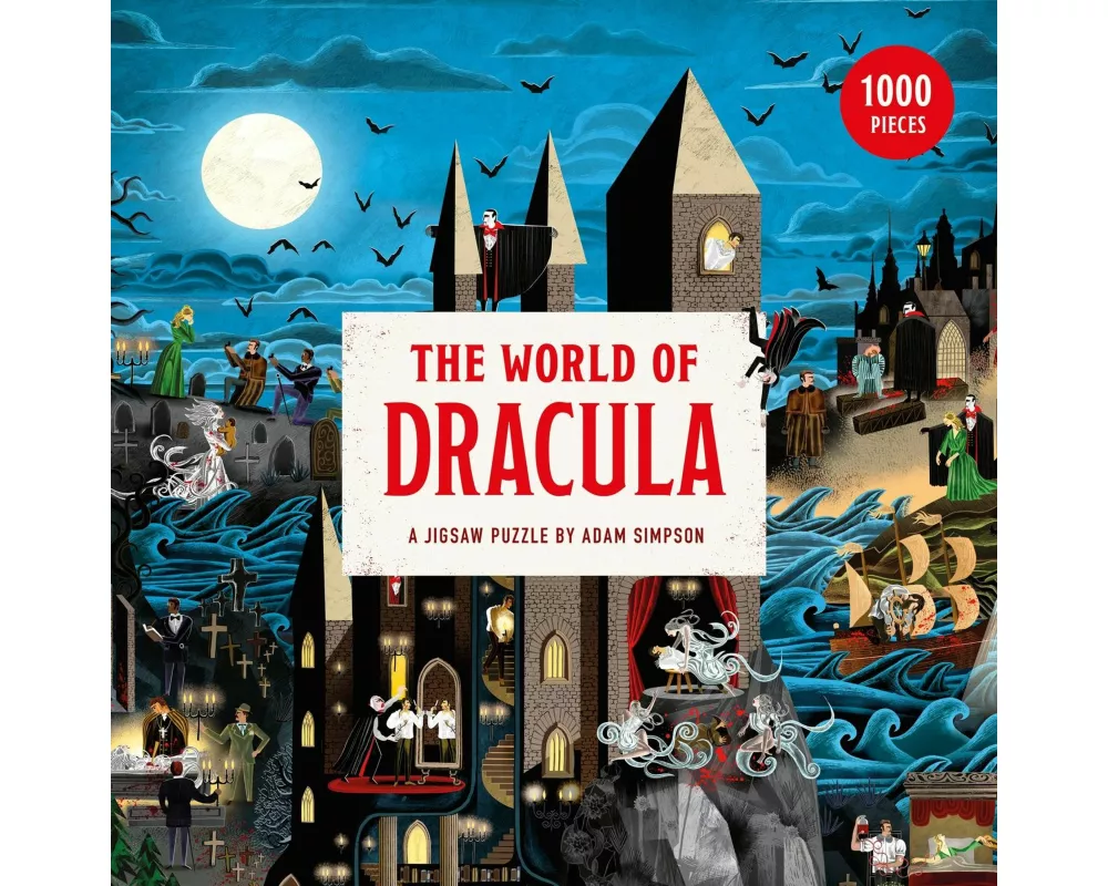 The World of Dracula 1000 Piece Puzzle