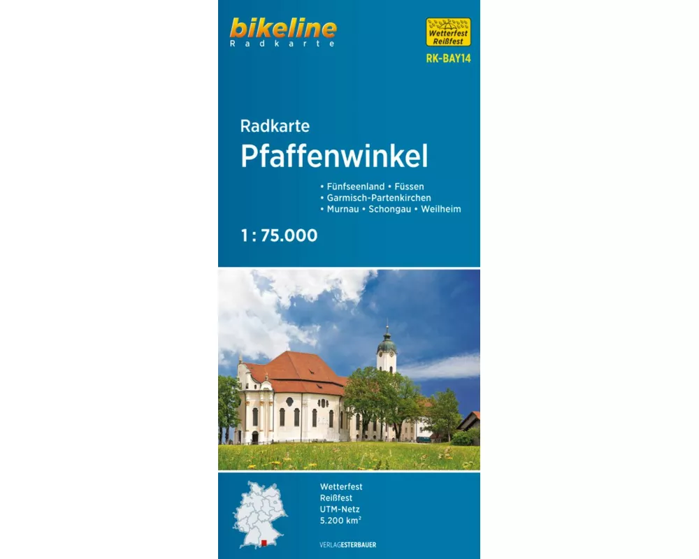 Radkarte Pfaffenwinkel (RK-BAY14)