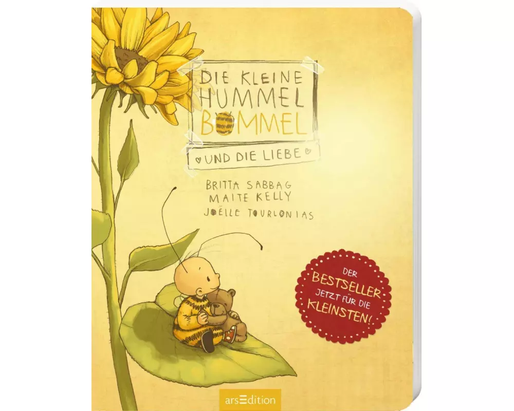 Die kleine Hummel Bommel und die Liebe (Pappbilderbuch)