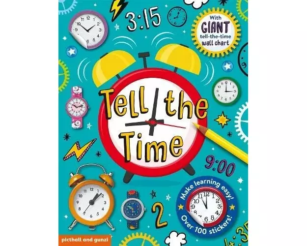 Tell The Time Sticker Book