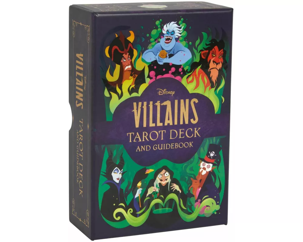 Disney Villains Tarot Deck and Guidebook | Movie Tarot Deck | Pop Culture Tarot