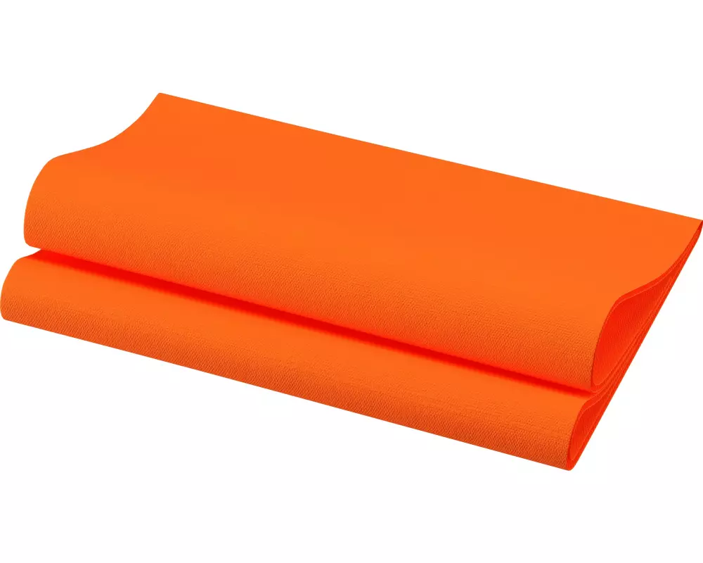 Duni Papierservietten 40 cm x 40 cm, 60 Stück, Orange