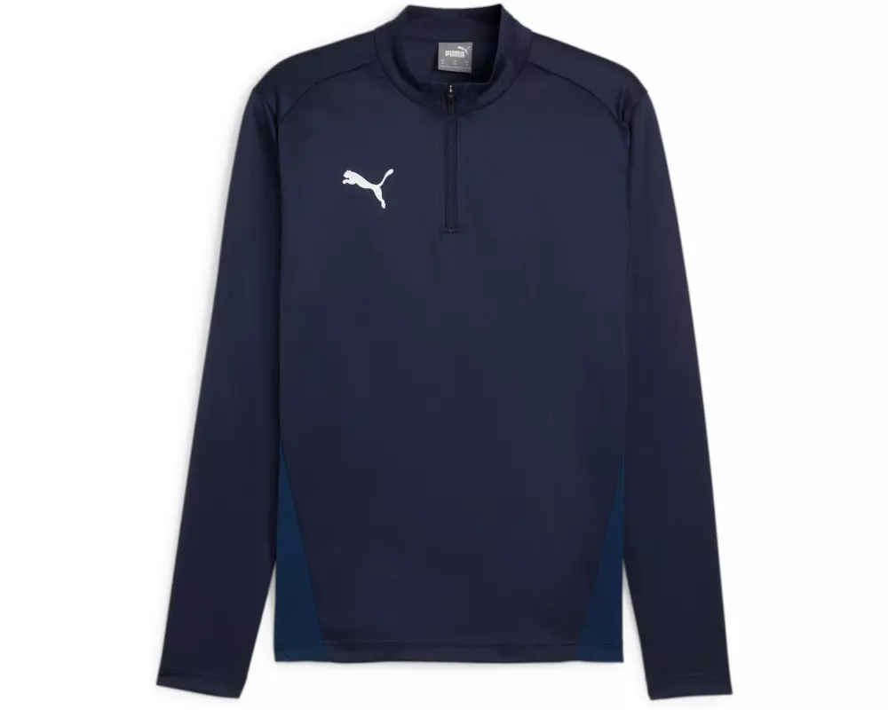 PUMA Zip Top teamGOAL Training 1/4 S, Dunkelblau