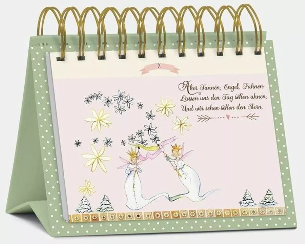 Tisch-Adventskalender "24 Glücksmomente zur Weihnachtszeit"