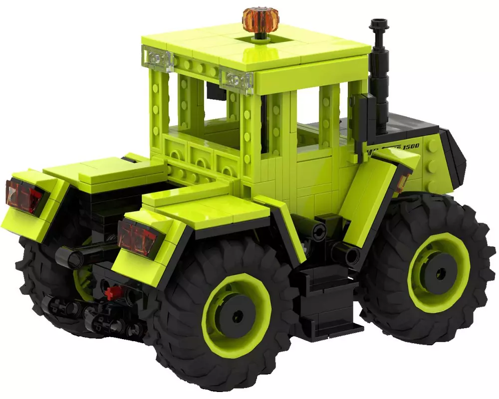 Brixies Plus MB-Trac 1500 1:30 Scale Lime-black