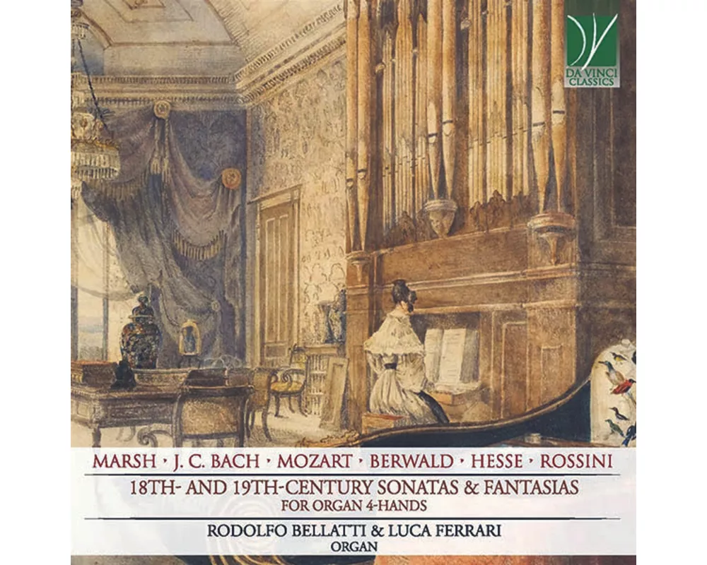 Sonatas & Fantasias (Orgel Vierhändig)