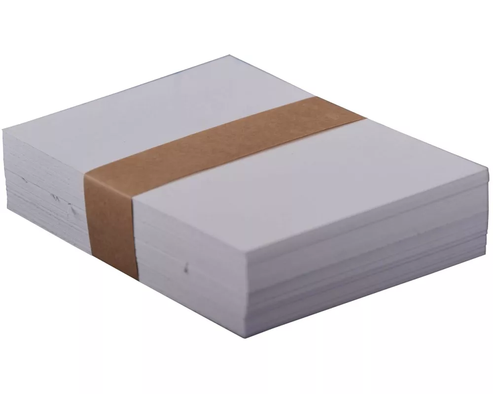 office focus Karteikarten , Blanko, Grau