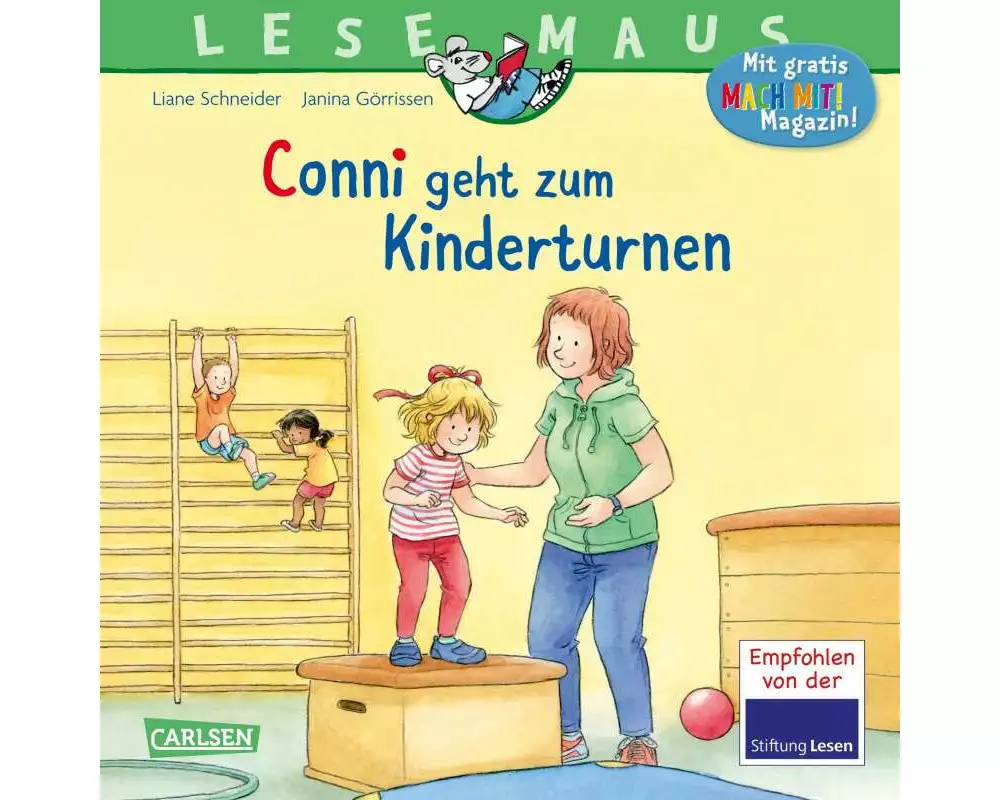 LESEMAUS 114: Conni geht zum Kinderturnen
