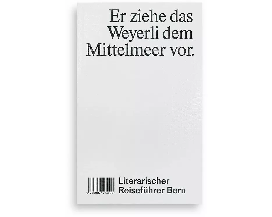 Er ziehe das Weyerli dem Mittelmeer vor