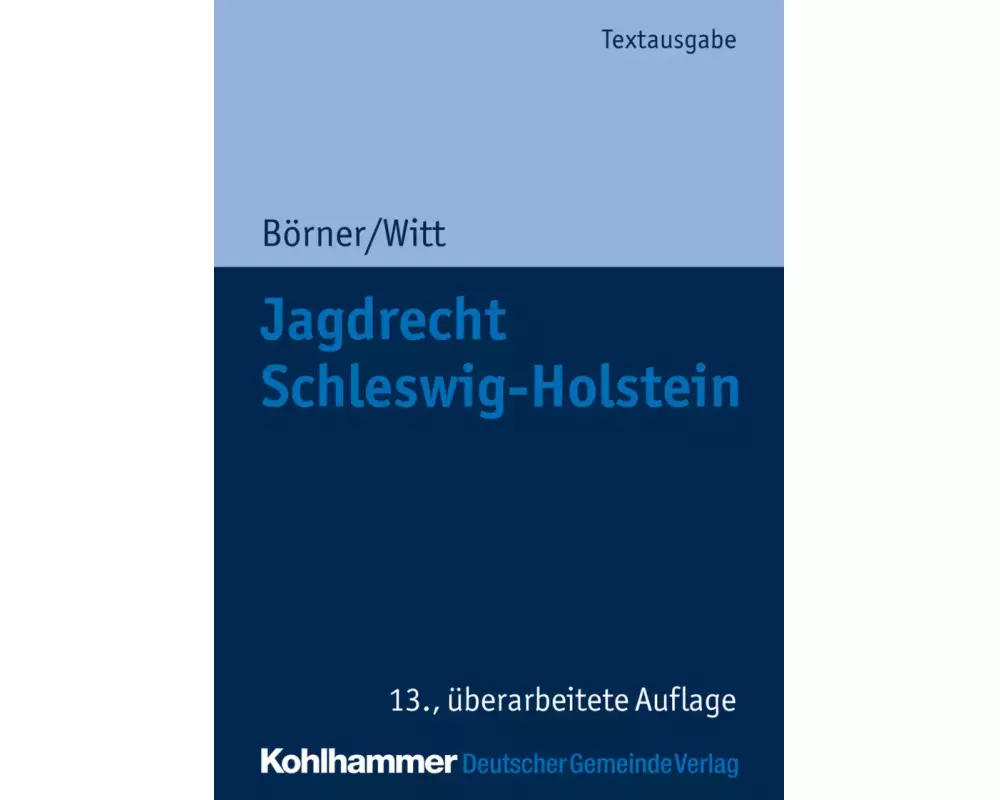 Jagdrecht Schleswig-Holstein