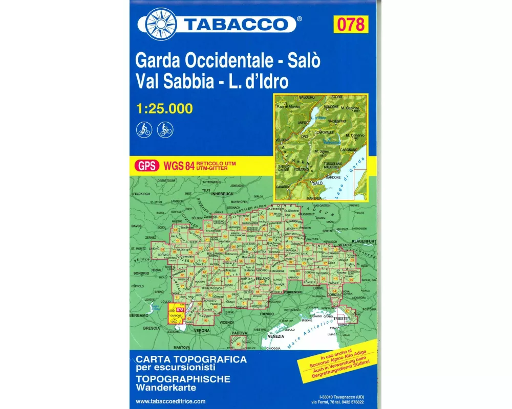 Garda Occidentale 1:25000