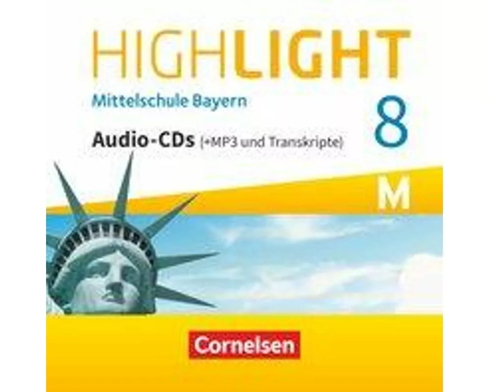 Highlight, Mittelschule Bayern, 8. Jahrgangsstufe, CD-Extra, Für M-Klassen - Audio-CDs mit MP3-Dateien