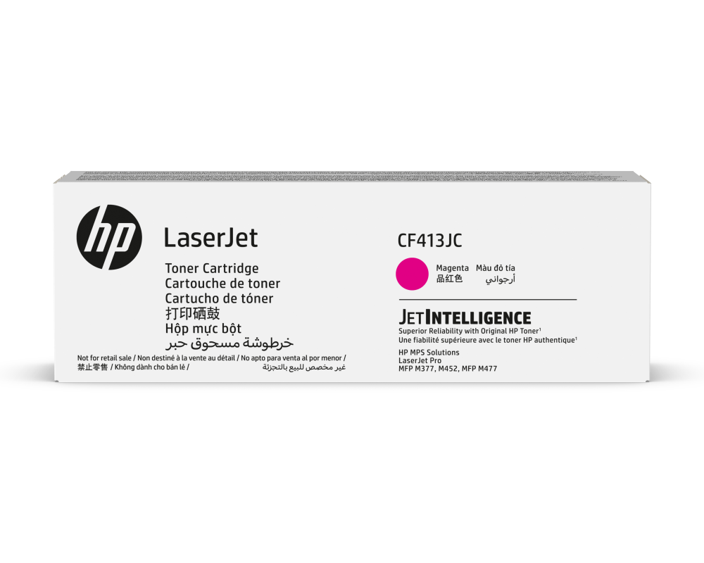 HP Toner-Modul Contract magenta CF413JC CLJ Enterprise M452 6000 S.