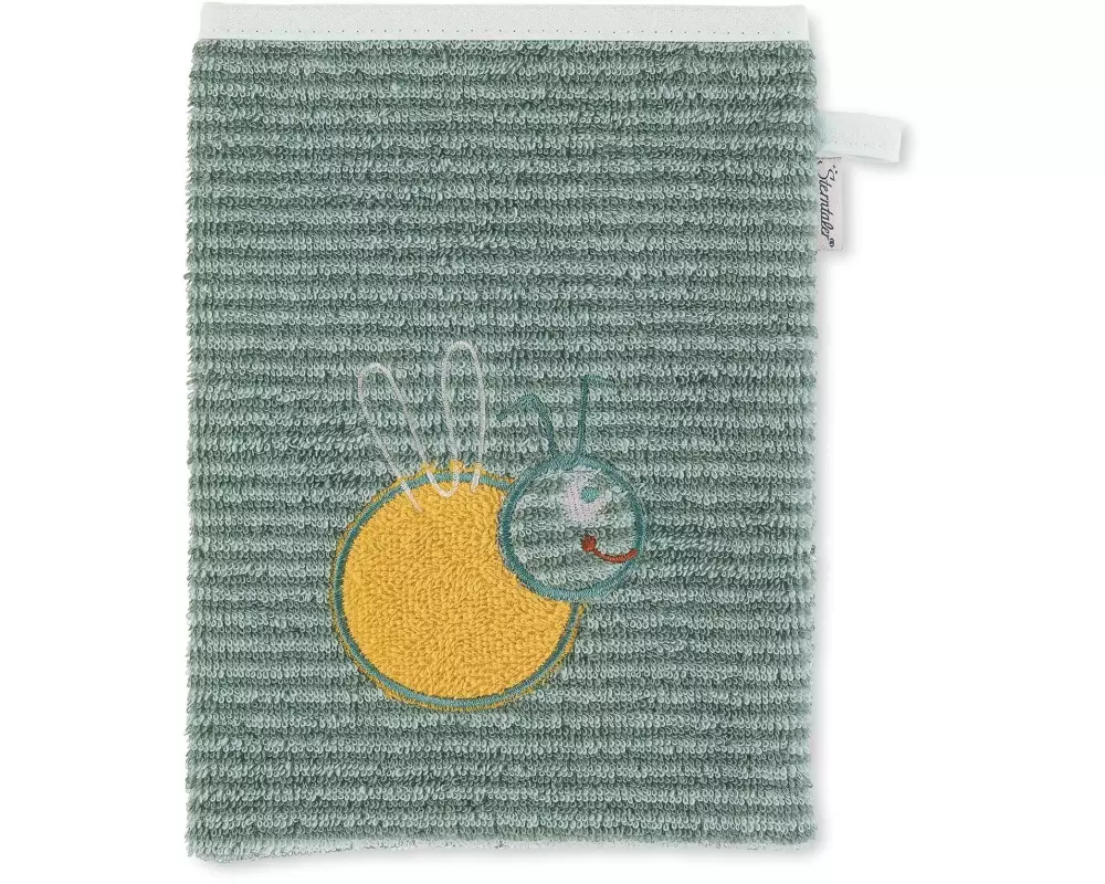 Sterntaler Baby-Waschhandschuh Ben Grün