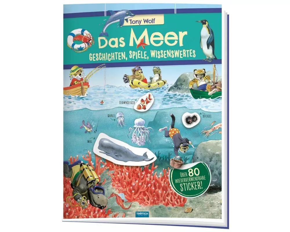 Trötsch Das Meer Geschichten Spiele Wissenswertes Stickerbuch