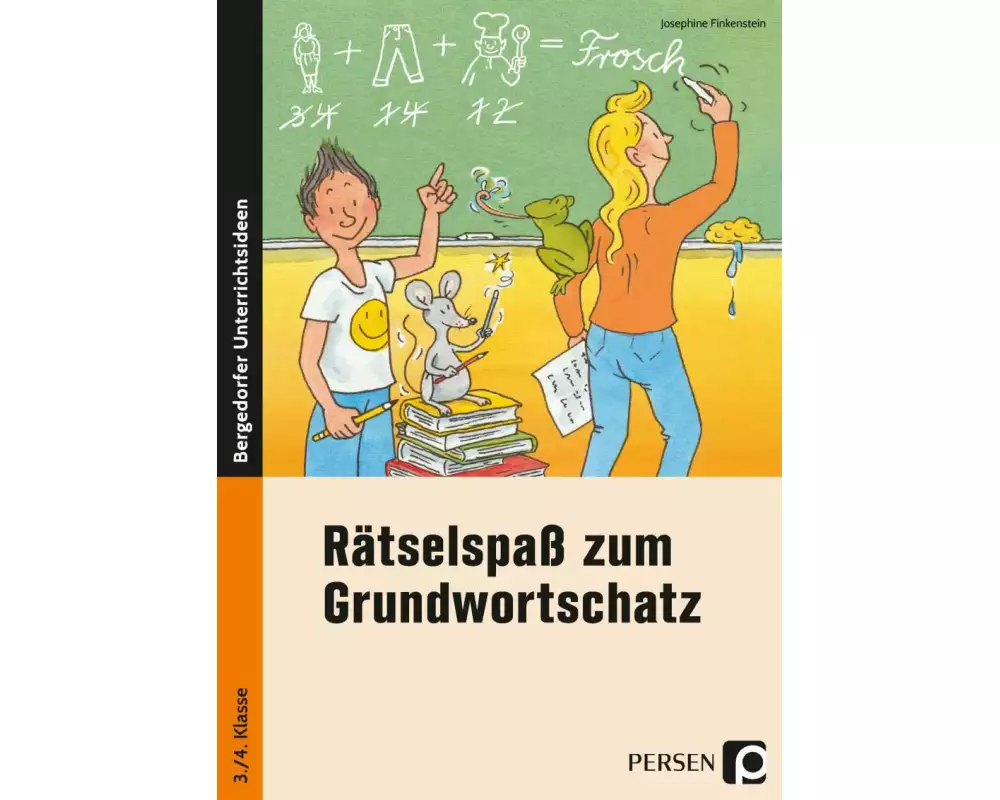 Rätselspaß zum Grundwortschatz - 3./4. Klasse