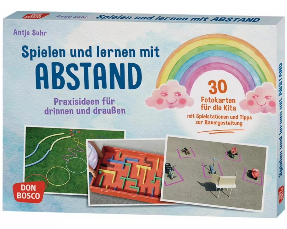 Spielen und lernen mit Abstand – Praxisideen für drinnen und draußen