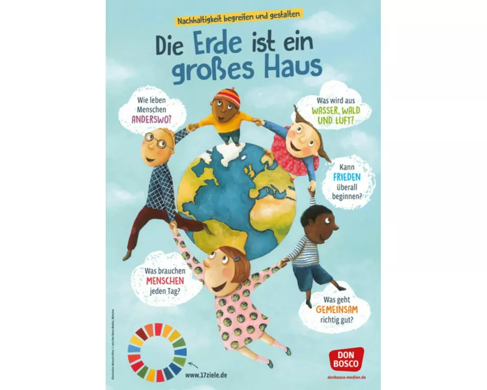 Die Erde ist ein großes Haus (Poster)