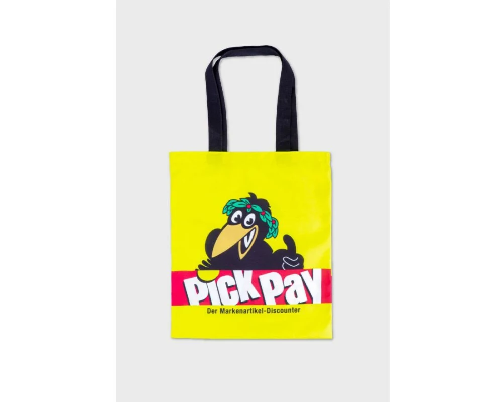 Swissmeme Einkaufstasche PickPay Gelb, 38 x 42 cm