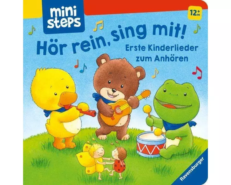 ministeps: Hör rein, sing mit! Erste Kinderlieder zum Anhören
