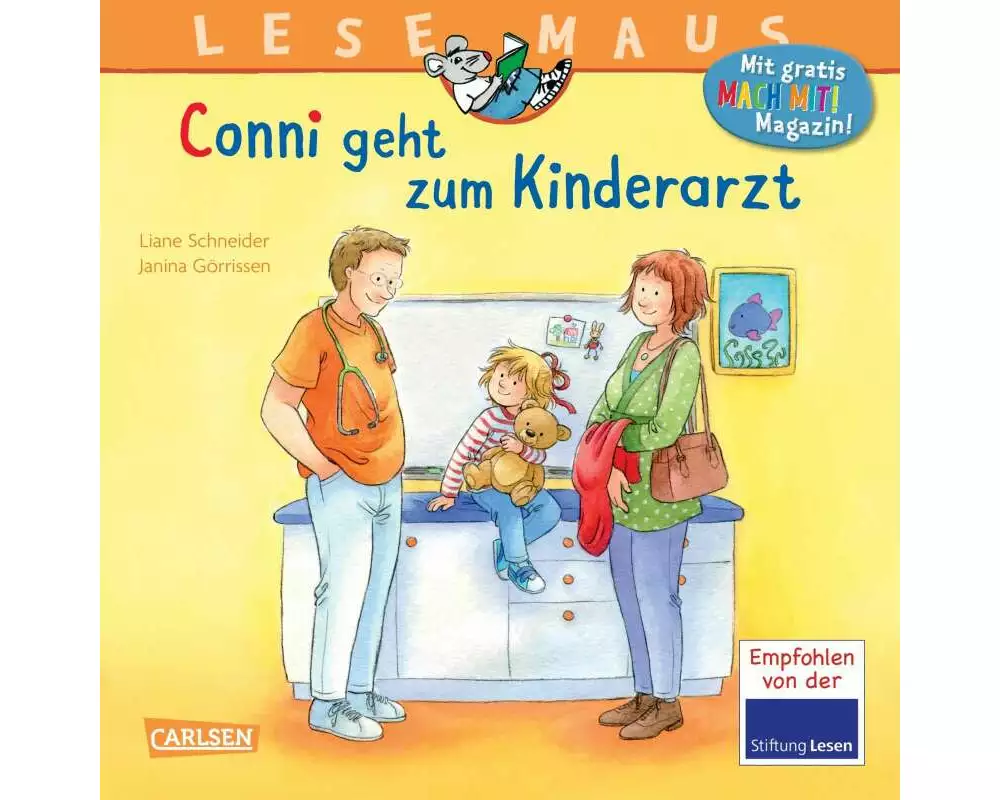 LESEMAUS 132: Conni geht zum Kinderarzt