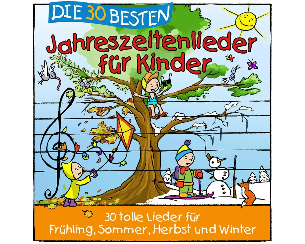 Die 30 Besten Jahreszeitenlieder Für Kinder