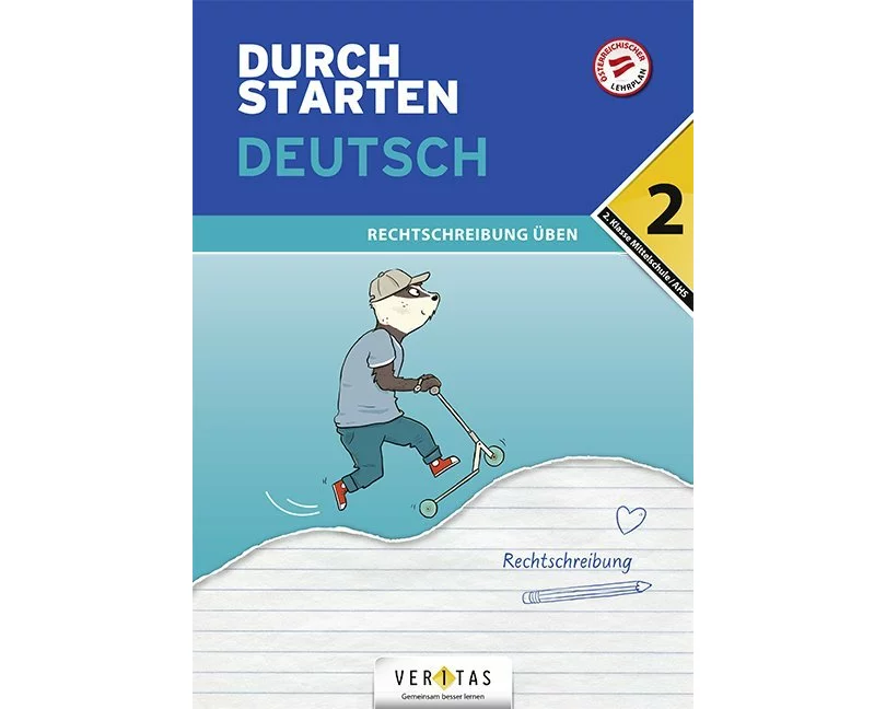 Durchstarten Deutsch 2. Klasse Mittelschule/AHS Rechtschreibung üben