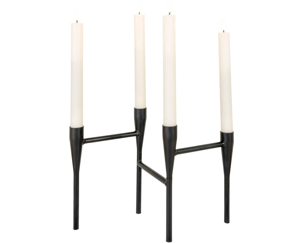 House Nordic Kerzenhalter 1 Stück, Schwarz