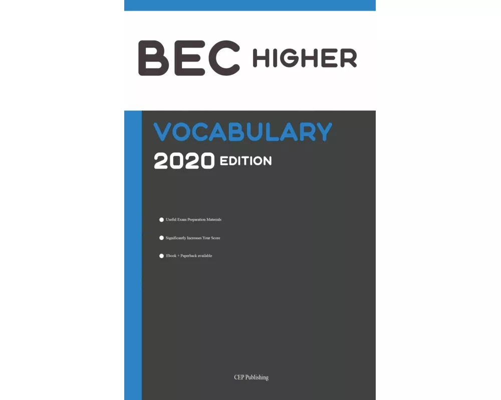 BEC Higher Vocabulary 2020 Edition