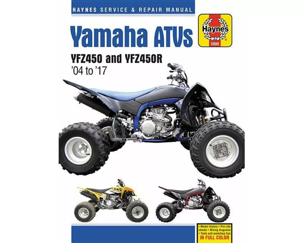 Yamaha YZF450 & YZF450R ATV Repair Manual
